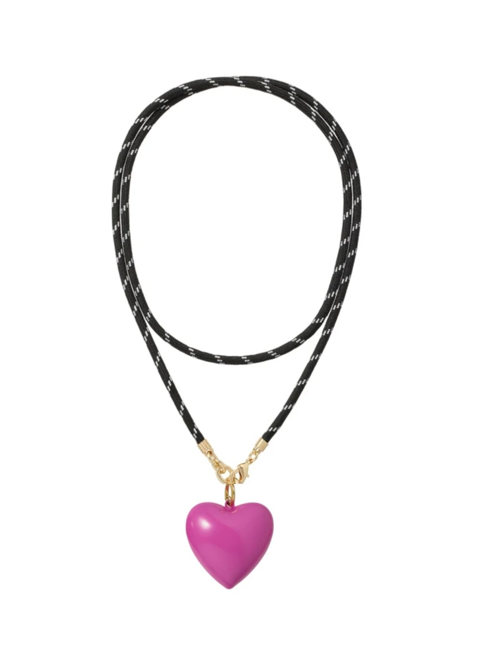 NWOT Roxanne Assoulin The Long Happy Cord Charm Necklace